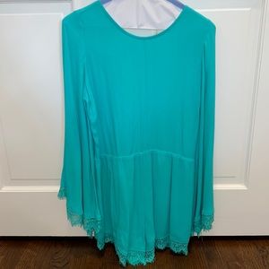 Emerald Green romper